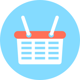 Shopping basket icon