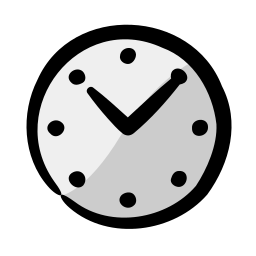 Wall clock icon