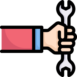 Holding wrench icon