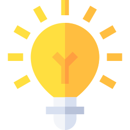 Incandescent light icon