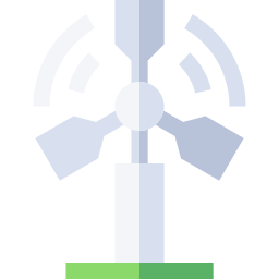 Eolic energy icon