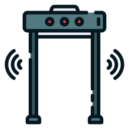 metal detector icona