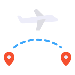 Direct flight icon