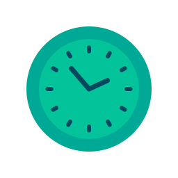 Wall clock icon