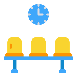 salle d'attente Icône