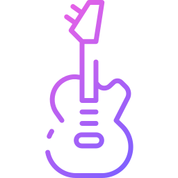 Electric guitar icon