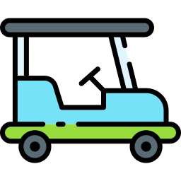 carrinho de golfe Ícone
