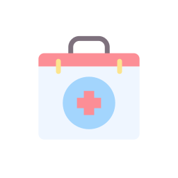 First aid kit icon