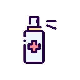 Hand sanitizer icon