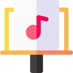 muziekstandaard icoon