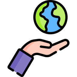 día de la tierra icono