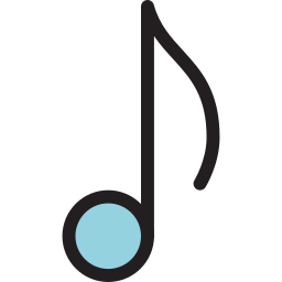 Musical note icon