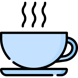 Hot coffee icon