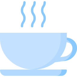 Hot coffee icon