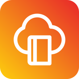 Digital library icon