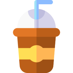 vaso de plástico icono