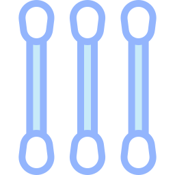 bastoncillos de algodón icono