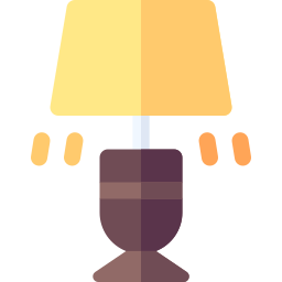 lampada da tavolo icona