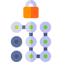 Unlock pattern icon