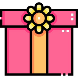 Gift box icon