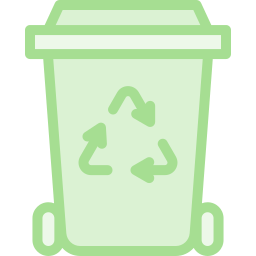 Trash can icon