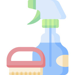 schoonmaakproducten icoon