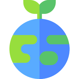 Green earth icon