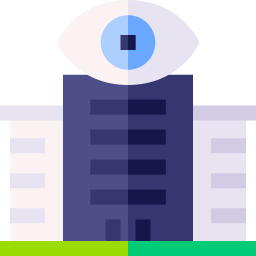 Eye clinic icon