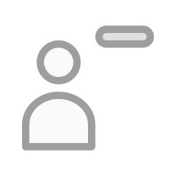 supprimer l'utilisateur Icône