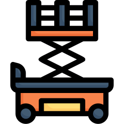 Scissor lift icon