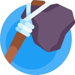 Stone axe icon