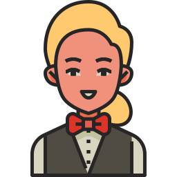 Waitress icon