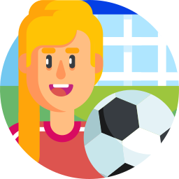 Soccer player icon