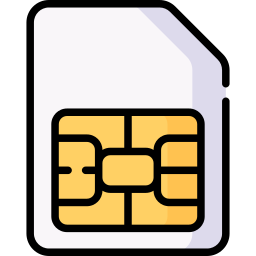 carte sim Icône