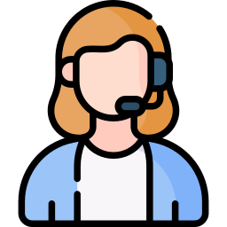 Customer service agent icon