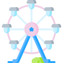 Ferris wheel icon