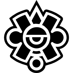 simbolo maya del messico icona