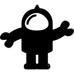 Astronaut suit icon