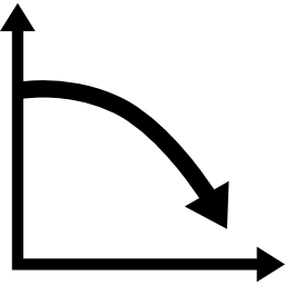 Стрелочная диаграмма иконка