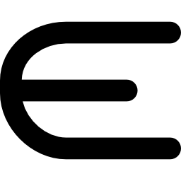es un elemento de símbolo matemático icono