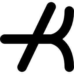 no precede al símbolo matemático icono