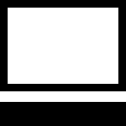 바닥 글이있는 레이아웃 디자인 icon