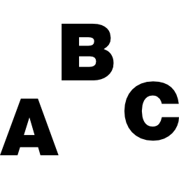 Abc education icon