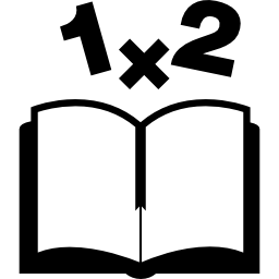 Mathematical book icon