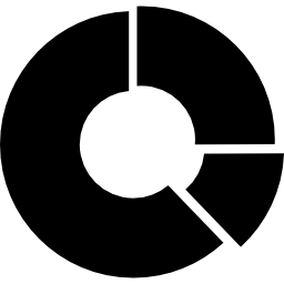circulaire grafiek voor het onderwijs icoon