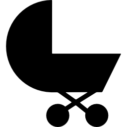cochecito de bebé icono