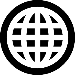 web, www, griglia mondiale icona