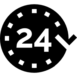 24 horas icono