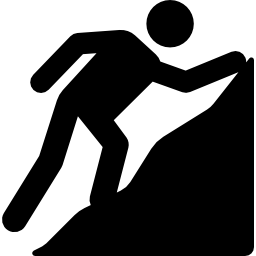 Climbing icon