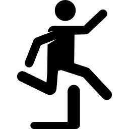 Jumping icon